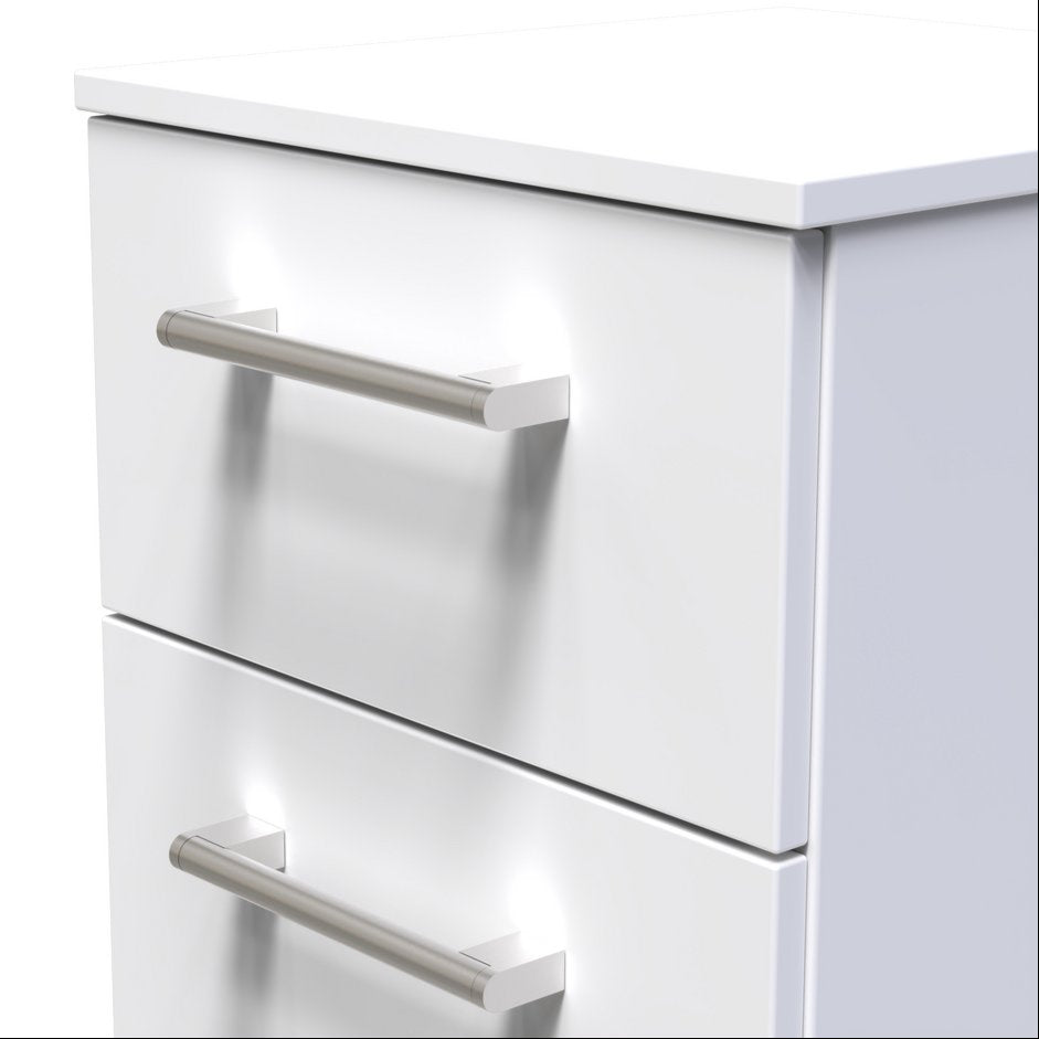 Devon 2 Drawer Bedside Table