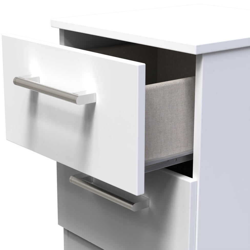 Devon 2 Drawer Bedside Table