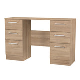 Devon 6 Drawer Double Pedestal Desk