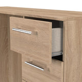 Devon 6 Drawer Double Pedestal Desk