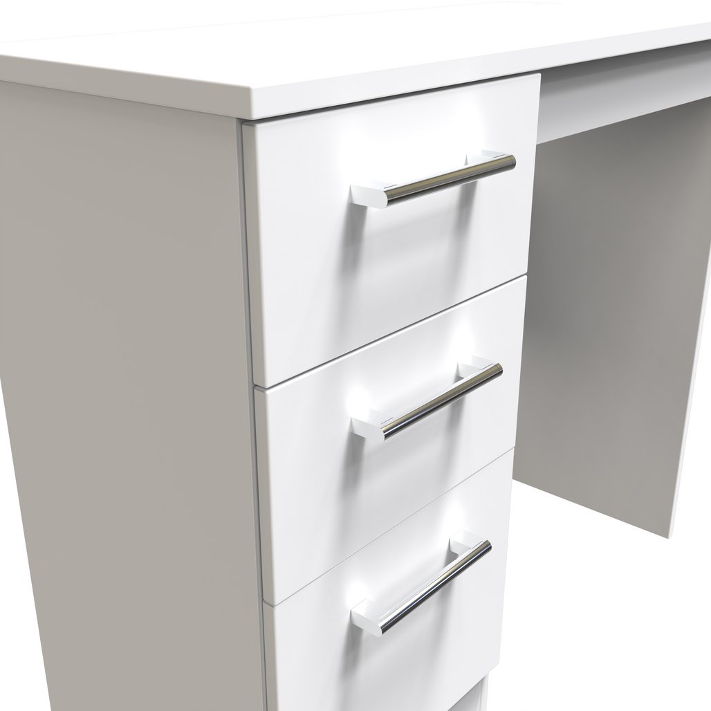 Devon 3 Drawer Pedestal Dressing Table