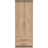 Devon 2 Drawer 2 Door Double Wardrobe