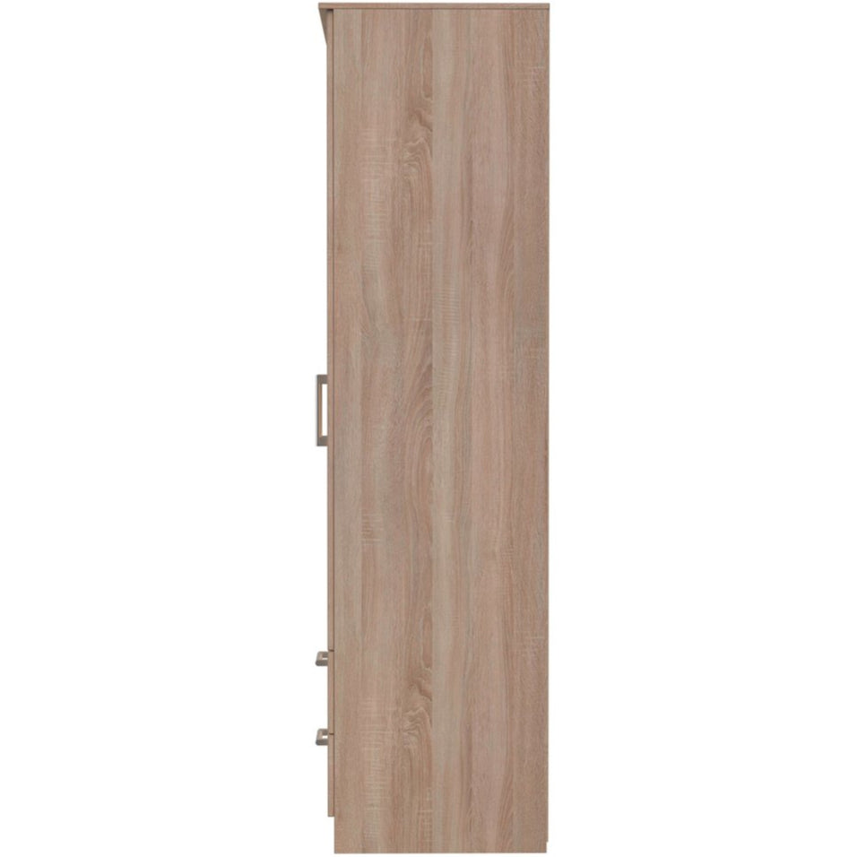 Devon 2 Drawer 2 Door Double Wardrobe