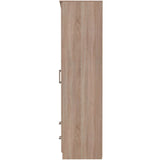 Devon 2 Drawer 2 Door Double Wardrobe