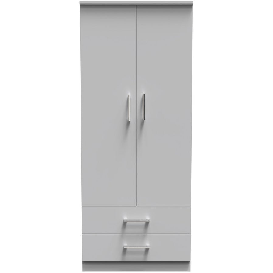 Devon 2 Drawer 2 Door Double Wardrobe