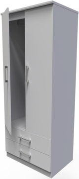 Devon 2 Drawer 2 Door Double Wardrobe