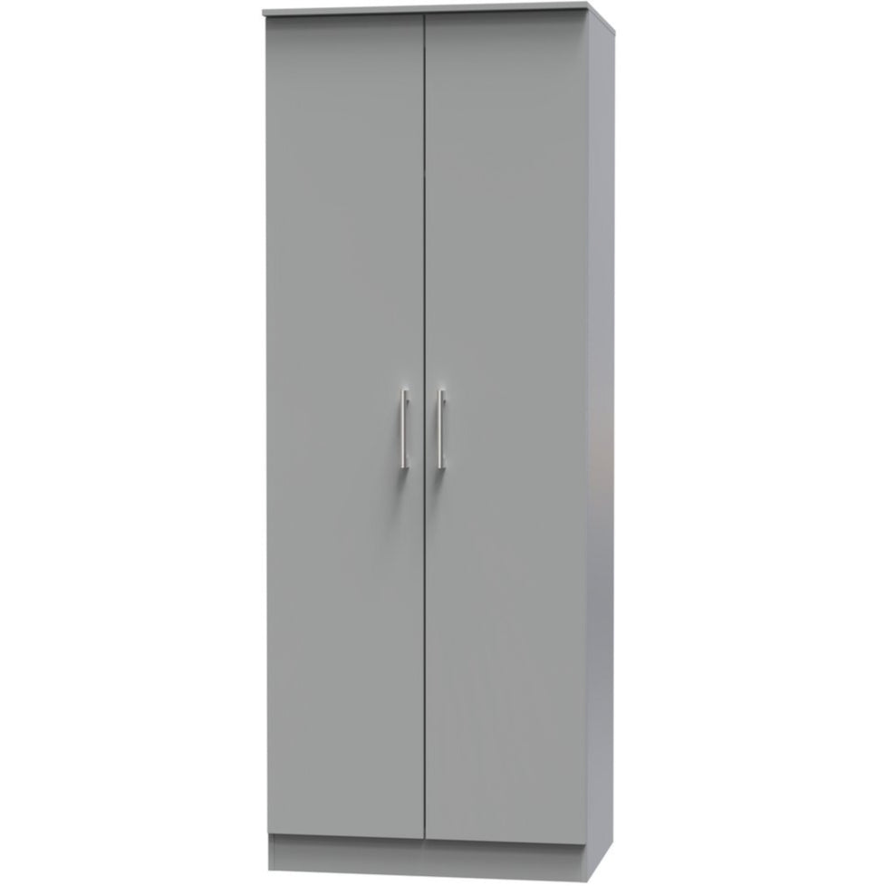 Devon Tall 2 Door Double Wardrobe