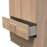 Devon Tall 2 Drawer 2 Door Double Wardrobe