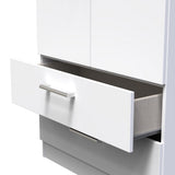 Devon Tall 2 Drawer 2 Door Double Wardrobe