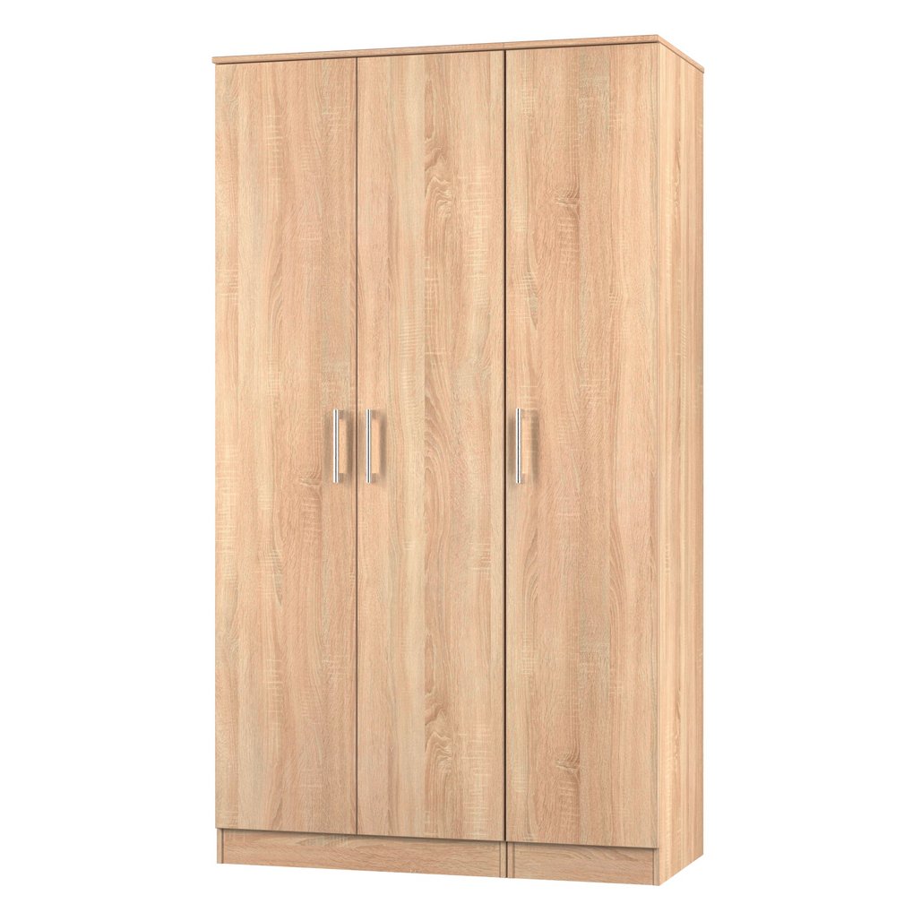 Devon Tall 3 Door Triple Wardrobe