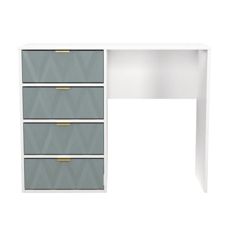 Diamond 4 Drawer Pedestal Desk