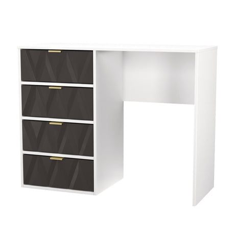 Diamond 4 Drawer Pedestal Desk