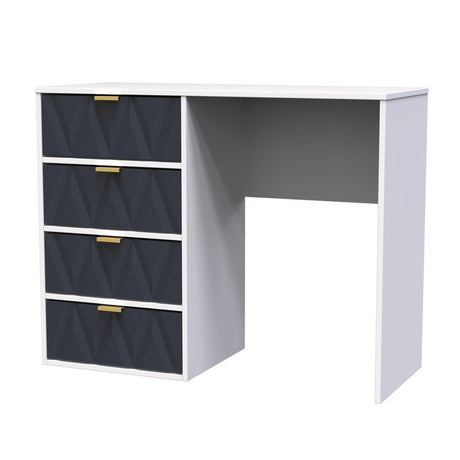 Diamond 4 Drawer Pedestal Desk