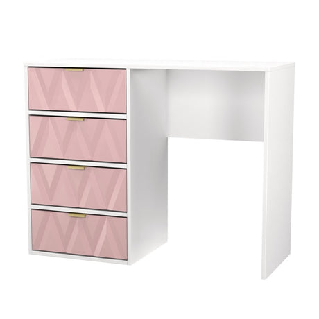 Diamond 4 Drawer Pedestal Desk