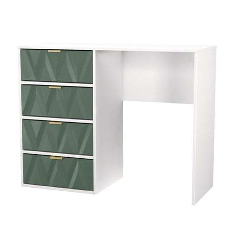 Diamond 4 Drawer Pedestal Desk