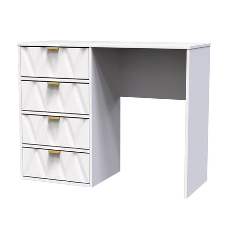 Diamond 4 Drawer Pedestal Desk