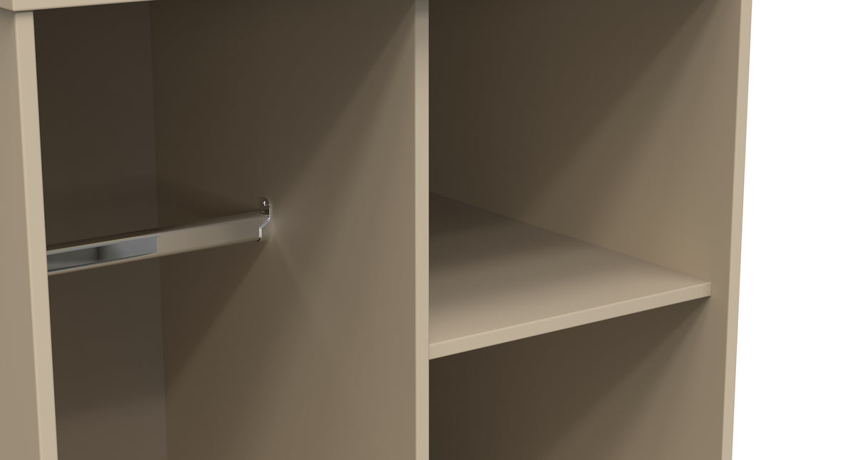 Diamond Open Shelf Wardrobe