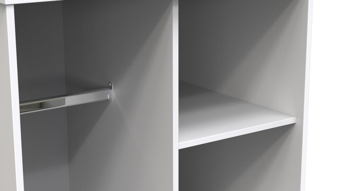 Diamond Open Shelf Wardrobe