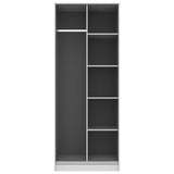 Diamond Open Shelf Wardrobe