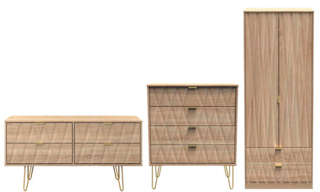 Diamond 3 Piece Bedroom Set