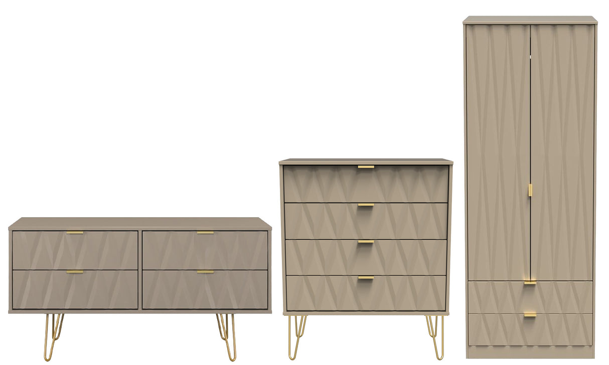 Diamond 3 Piece Bedroom Set