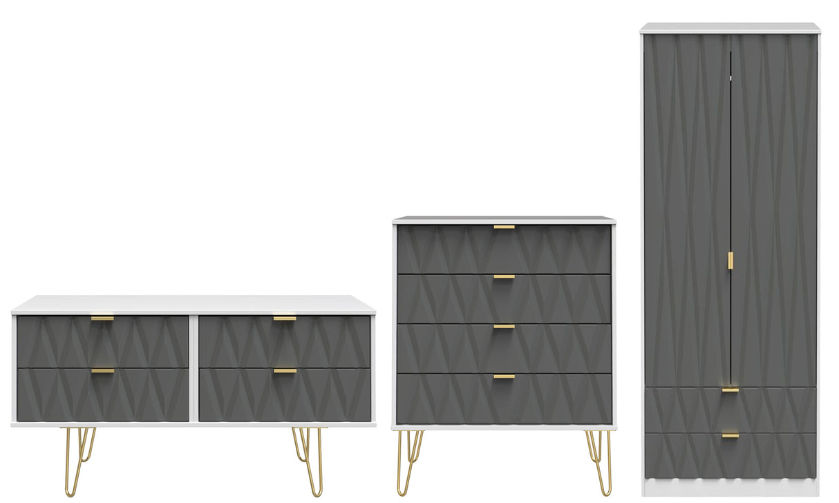 Diamond 3 Piece Bedroom Set