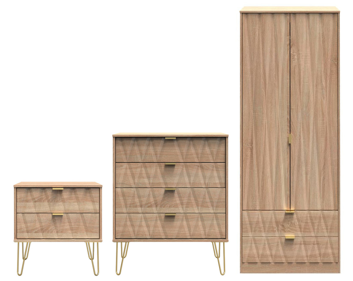 Diamond 3 Piece Bedroom Set