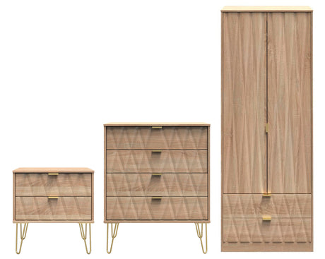 Diamond 3 Piece Bedroom Set