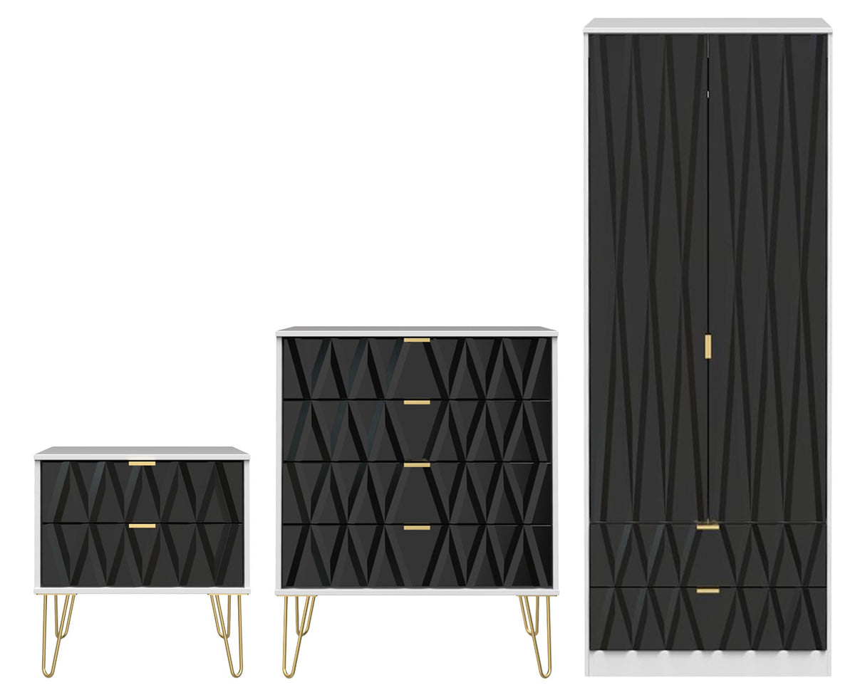 Diamond 3 Piece Bedroom Set