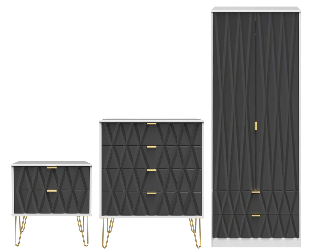Diamond 3 Piece Bedroom Set