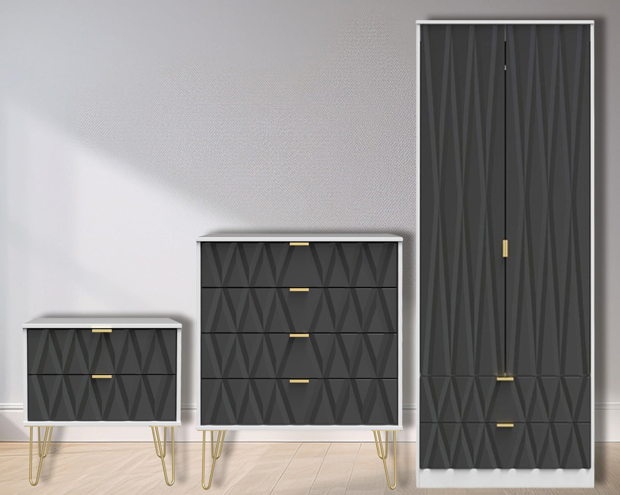 Diamond 3 Piece Bedroom Set