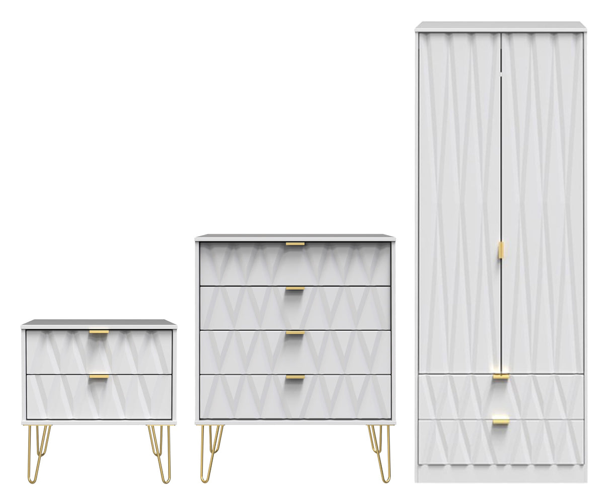 Diamond 3 Piece Bedroom Set