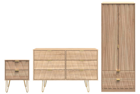 Diamond 3 Piece Bedroom Set