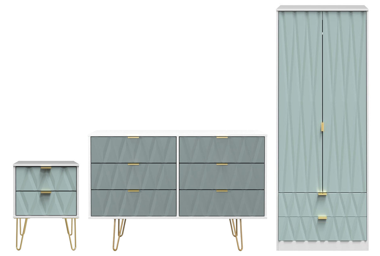 Diamond 3 Piece Bedroom Set