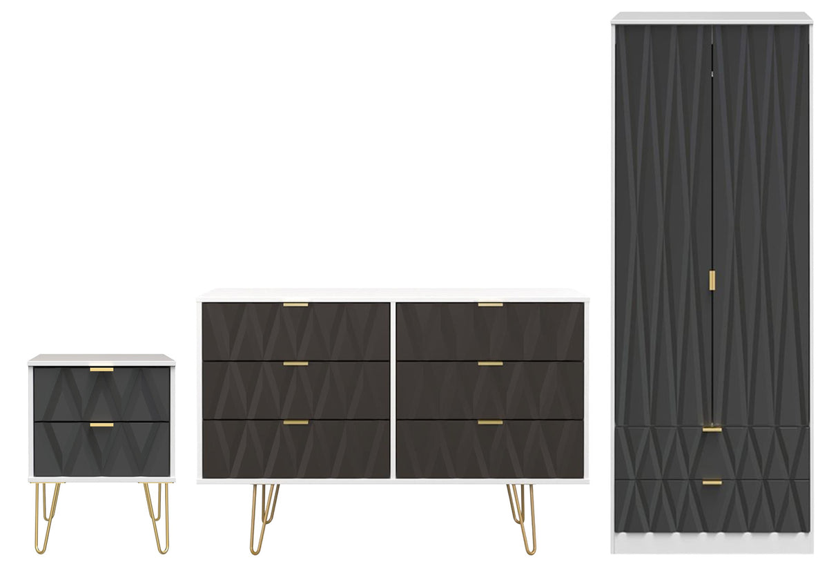Diamond 3 Piece Bedroom Set