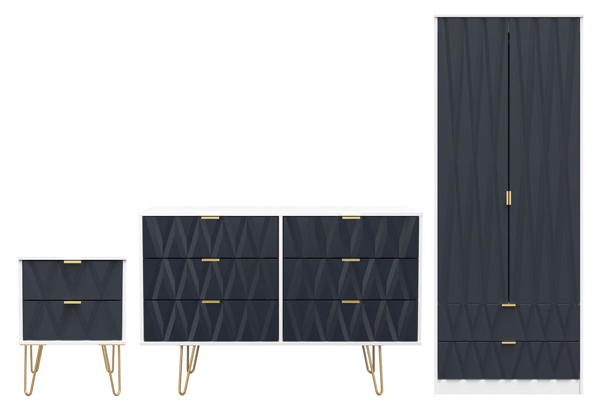 Diamond 3 Piece Bedroom Set