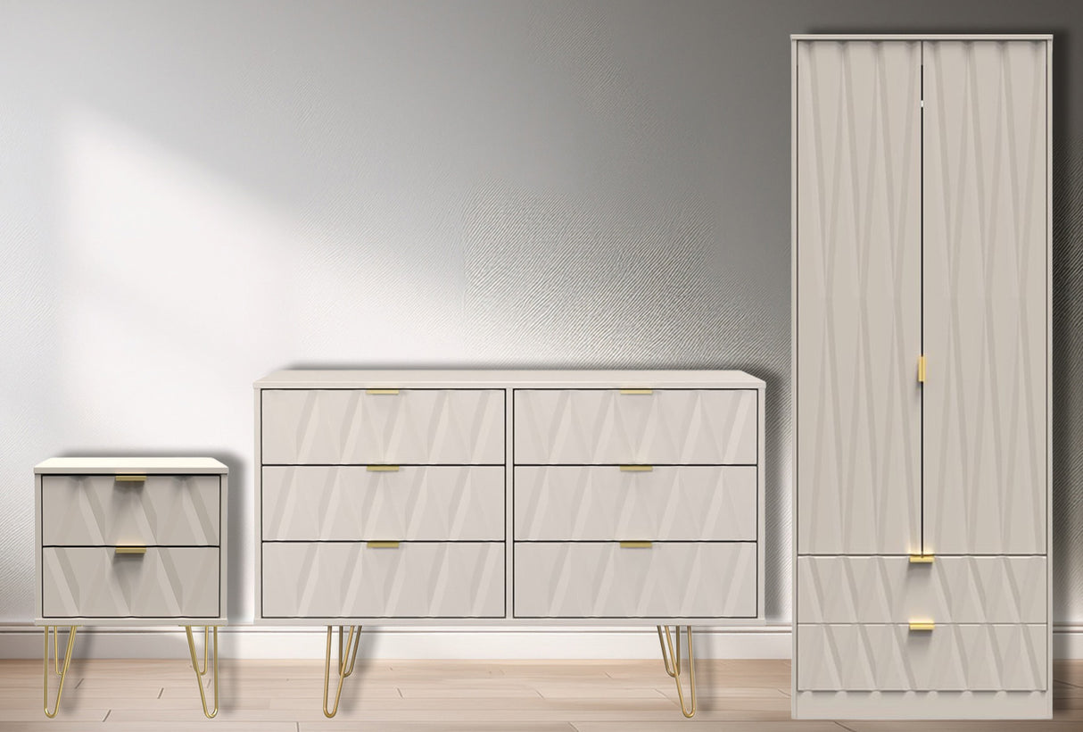 Diamond 3 Piece Bedroom Set