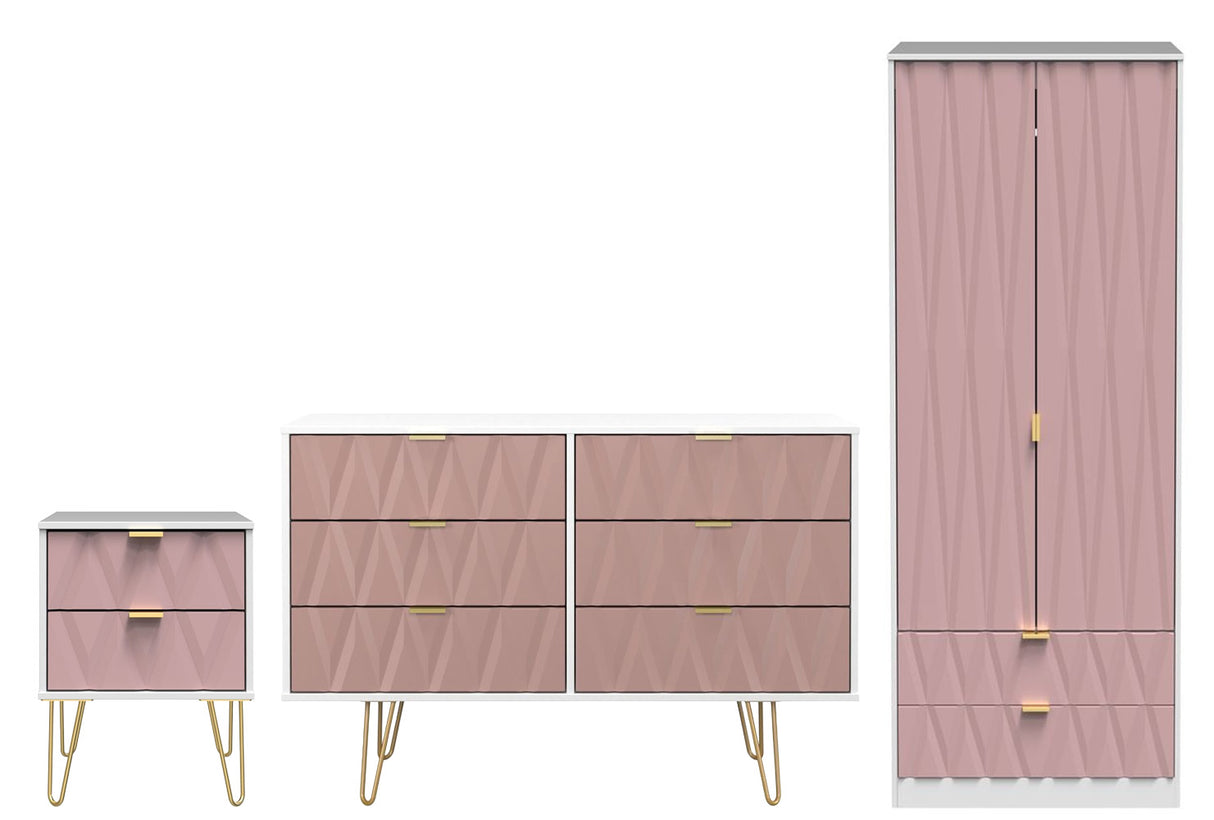 Diamond 3 Piece Bedroom Set