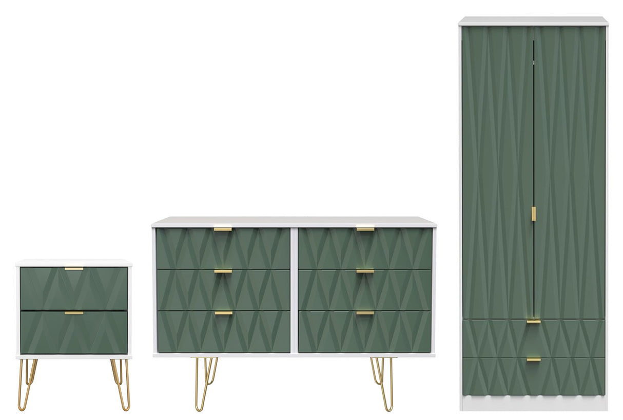 Diamond 3 Piece Bedroom Set