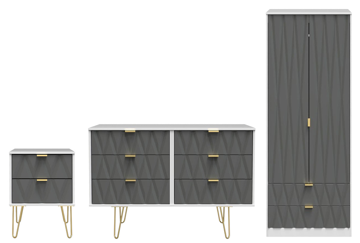 Diamond 3 Piece Bedroom Set