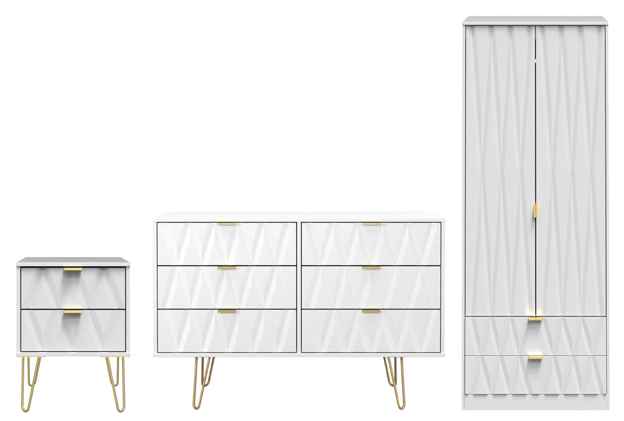 Diamond 3 Piece Bedroom Set