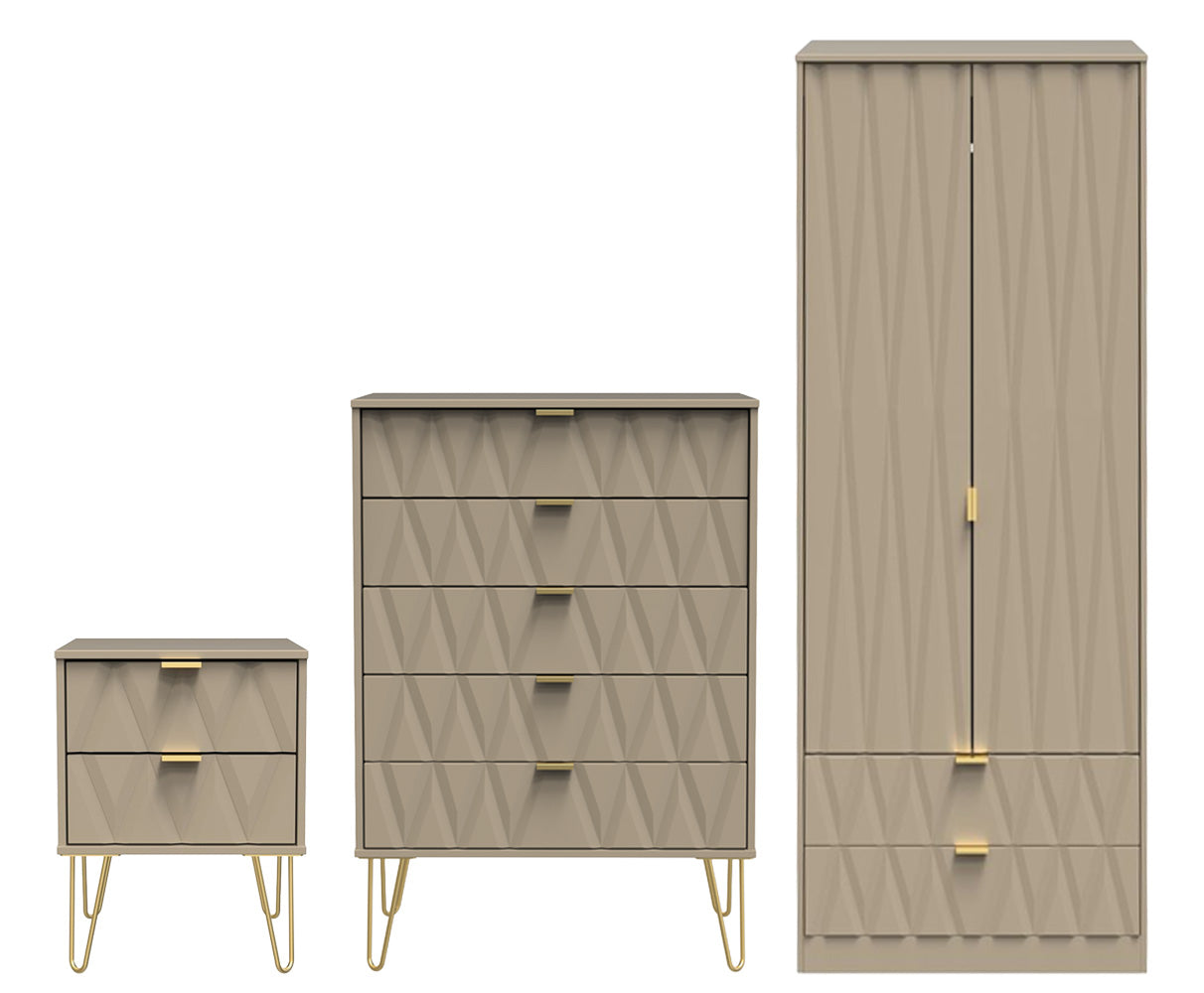 Diamond 3 Piece Bedroom Set