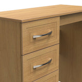 Dorset 3 Drawer Single Pedestal Dressing Table