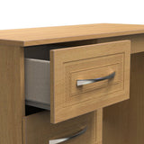 Dorset 3 Drawer Single Pedestal Dressing Table