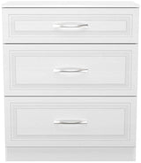 Dorset 3 Drawer Deep Chest Dresser