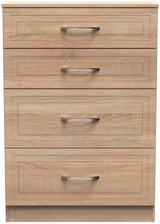 Dorset 4 Drawer Deep Chest Dresser