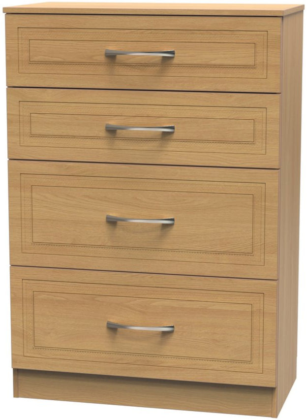Dorset 4 Drawer Deep Chest Dresser