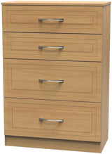 Dorset 4 Drawer Deep Chest Dresser