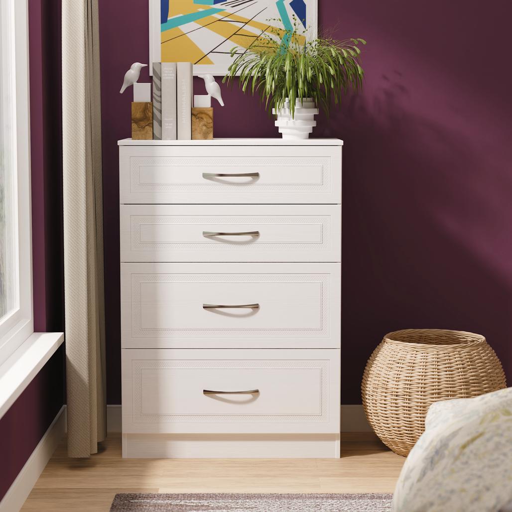 Dorset 4 Drawer Deep Chest Dresser