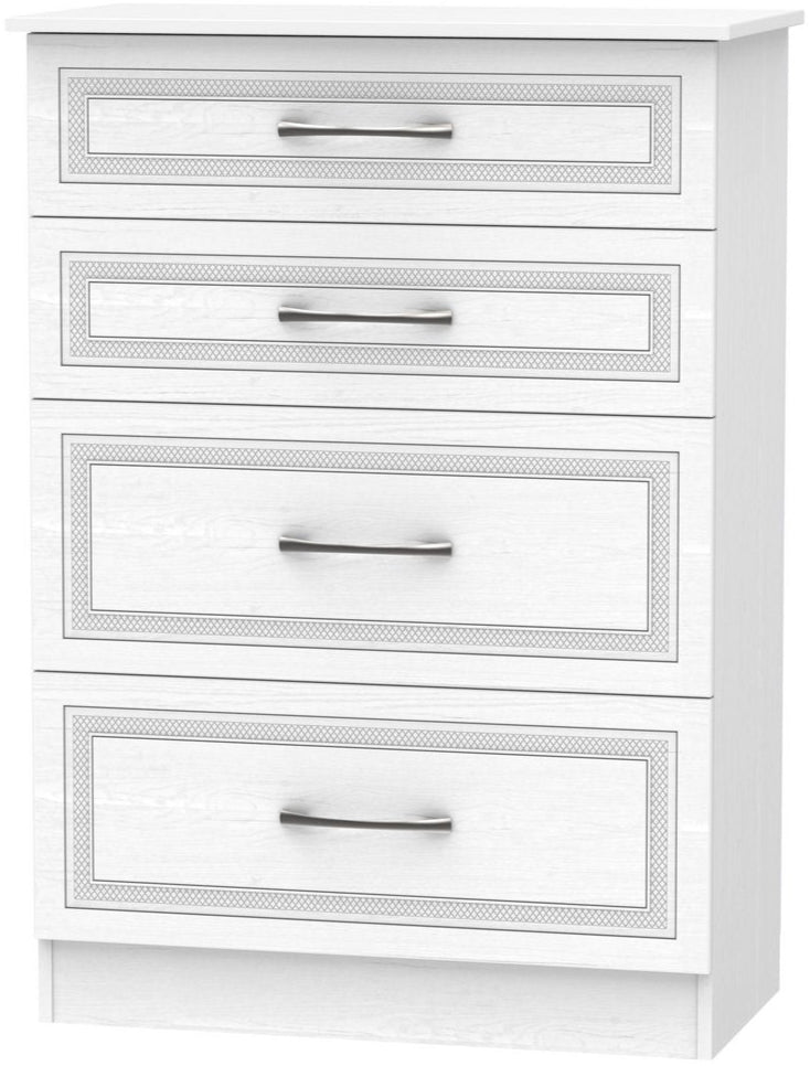 Dorset 4 Drawer Deep Chest Dresser